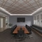 Ekena Millwork 31 16W x 46 34H x 38T Small Villarreal Decorative Fretwork Wood Ceiling Panels, Maple CELW31X47X0375VILMA - alternate 2